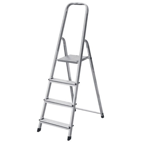 Krause CORDA egy oldalon járható lépcsőfokos háztartási állólétra, 4 fokos termék fő termékképe