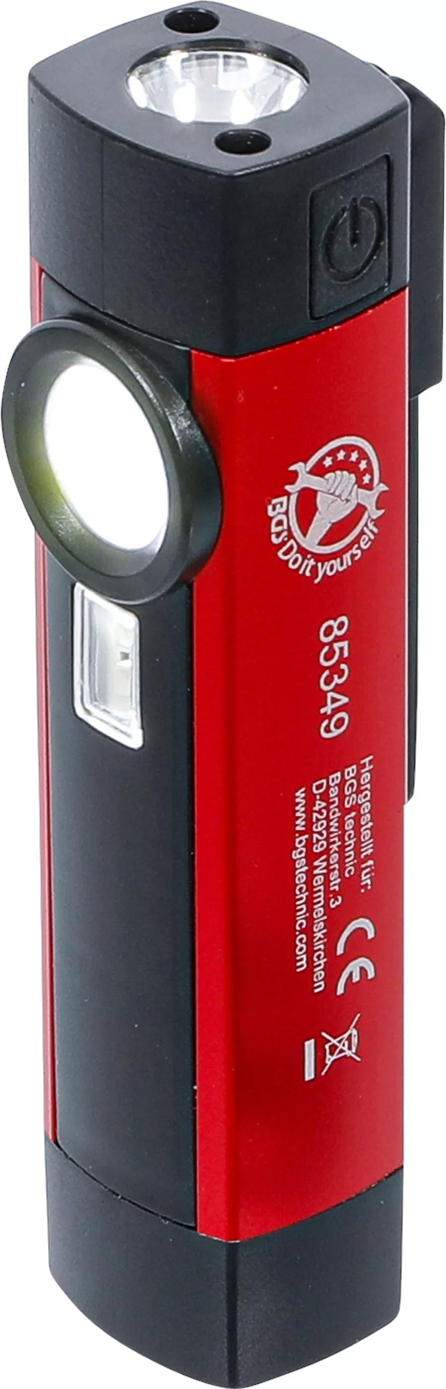 BGS Do it yourself 9-85349 tölthető LED szerelőlámpa, mini UV-s zseblámpa, 1 W termék fő termékképe