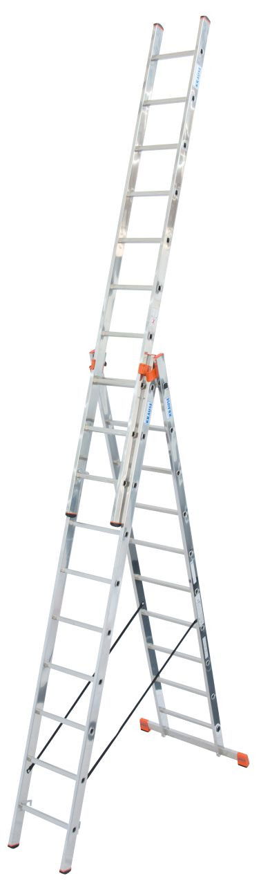 Krause MONTO Tribilo háromrészes létrafokos sokcélú létra, 3x10 fokos termék fő termékképe