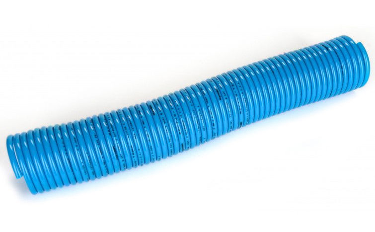 Rectus MFSP08/150 poliamid 12 spiráltömlő, kék, 8x6x1 mm, 15 m hosszú termék fő termékképe