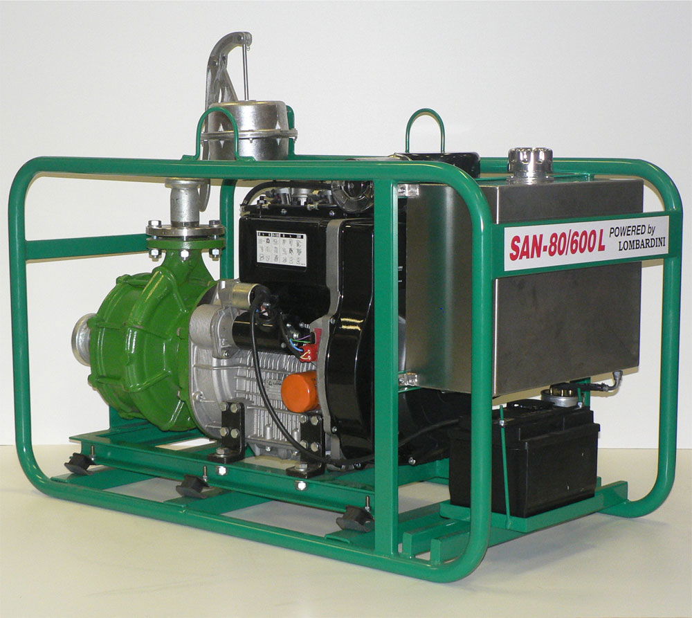 SAN-80/600 L öntözőszivattyú termék fő termékképe